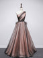 Simple One Shoulder Tulle Long Prom Dress, A Line Tulle Prom Dresses