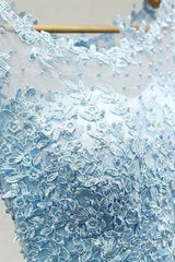 Sleeveless Tulle Homecoming Dresses Short Prom Dresses With Lace Appliques