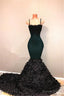 Spaghetti Straps prom Dresses, mermaid Prom Gown on sale