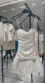 Spaghetti Straps Short Prom Dress Homecoming Dresses