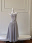 Sparkling A-Line Strap Sequined Tassel Tulle Long Prom Dresses Evening Dresses