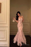 Stunning Mermaid Spaghetti Straps Lace Date Night Dress Prom Dresses Birthday Outfit