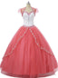 Sweetheart Open Back Crystal Beading Applique Sequins Ball Gowns Quinceanera Dresses