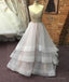 Sweetheart Sliver Beads Ball Gowns Prom Dresses