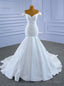 Swxy Mermaid Pleats Off the Shoulder Wedding Dresses