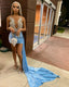 Tight Blue Mini Homecoming Dress Prom Dresses