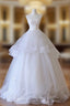 Timeless Ball Gowns Jewel Neckline Sequin Sleeveless Wedding Dress Bridal Dresses