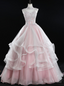 To Choose From Pink Ball Gowns Tulle Appliques High Neck Backless Quinceanera Dresses