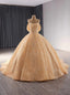 Tulle Sequins Beading Off the Shoulder Prom Dresses