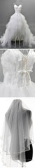 Unique Style Hi-Low Sweetheart Spaghetti Strap White Feather Lace Up Tulle Ruffles  Wedding Dresses ,