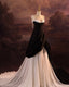 Vintage Ball Gowns Spaghetti Straps Black Long Prom Dress 1950S Retro Prom Dresses