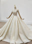 We Provide Champagne Tulle Sequins Cap Sleeve Backless Beading Wedding Dresses