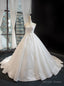 White Ball Gowns Tulle Appliques Sweetheart Sleeveless Wedding Dresses