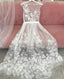 White Prom Dresses Long Prom Wedding Gown