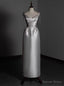 White Satin Straps Beading Short Wedding Dresses