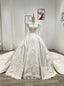 White Satin V Neck Long Sleeve Appliques Wedding Dresses