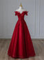 Wine Red Tulle with Sequins and Lace Prom Dress Wine Red A Line Prom Dress shops