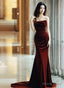 Wine Red Velvet Long Prom Dress Prom Dress, Wine Red Prom Dresses