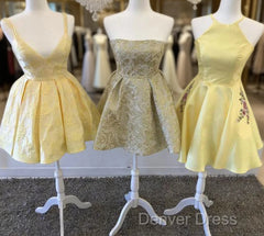 Yellow Homecoming Dresses
