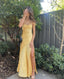 Yellow Prom Dress, Formal Dresses,Prom Dress, sexy Prom Dresses