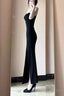 Black Split Hip Long Prom Dress Spaghetti Strap Maxi Dress