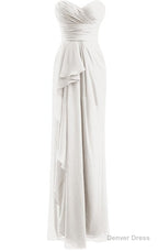 Classical Burgundy Sweetheart Empire Pleated Floor Length Chiffon Bridesmaid Dresses