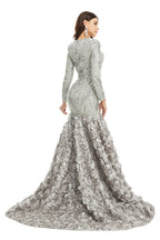 Prom Dress Long V Neck Prom Gown Full Sleeve Prom Dress Floor Length Dresses 2026