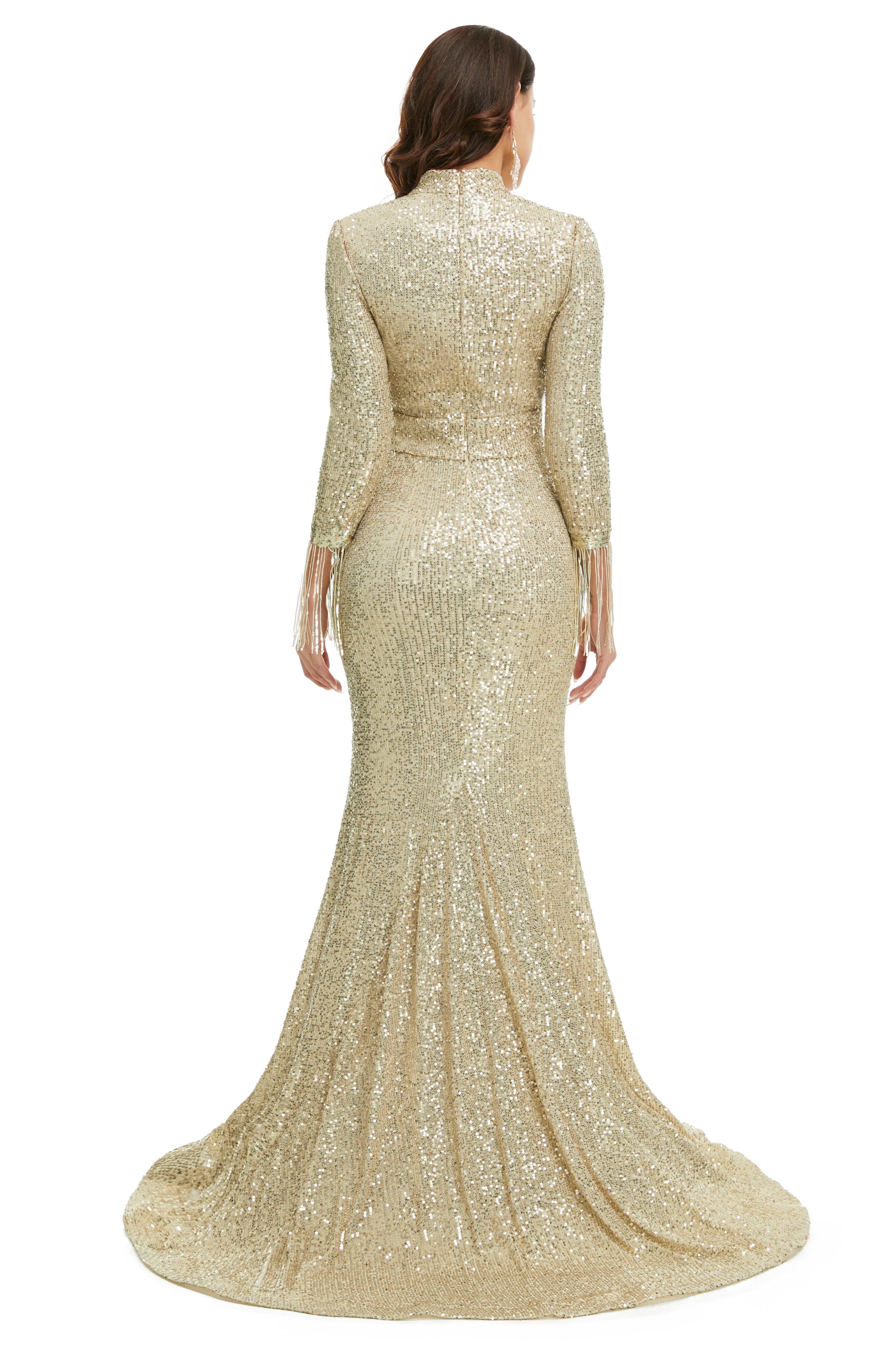 Long Prom Dress Full Sleeve Dress Prom Dresses 2026 Prom Gown