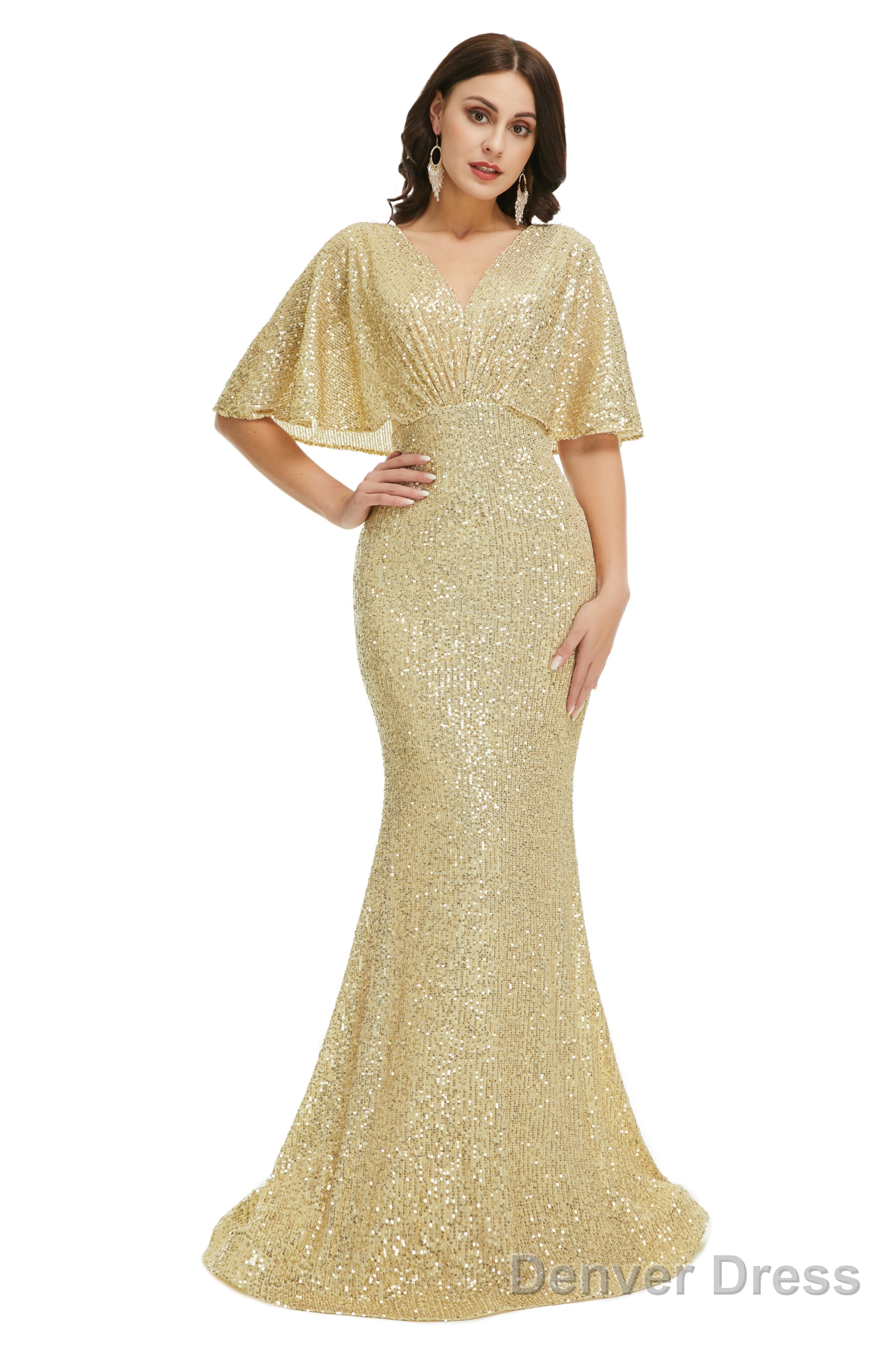 Long Prom Dresses 2025 Formal Dresses V Neck Prom Dress Floor Length Gowns