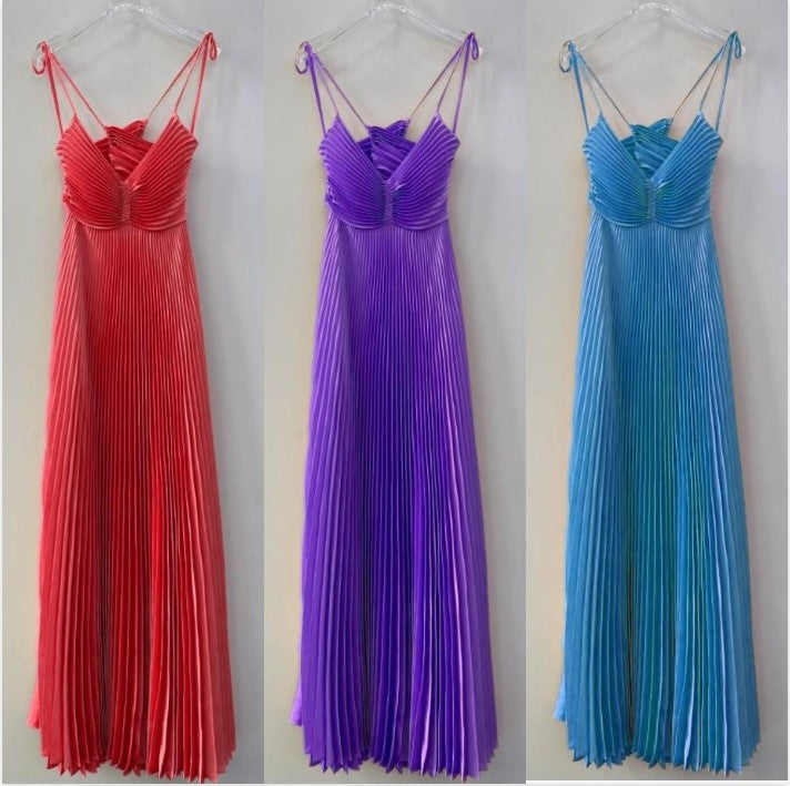 Forest Green Backless Prom Dress For Vegas Pool Prom?? Glam Chiffon Prom Dresses For Special Ocassion