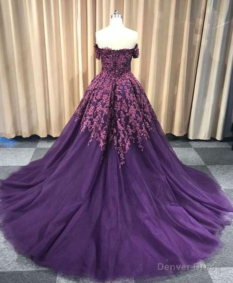 2026 Off Shoulder Regency Sweetheart Appliques Long Ball Gowns Prom Dresses