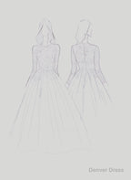 2025 Newest A Line Long Sleeves Tulle With Appliques Wedding Dresses
