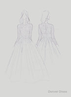2026 Newest A Line Long Sleeves Tulle With Appliques Wedding Dresses