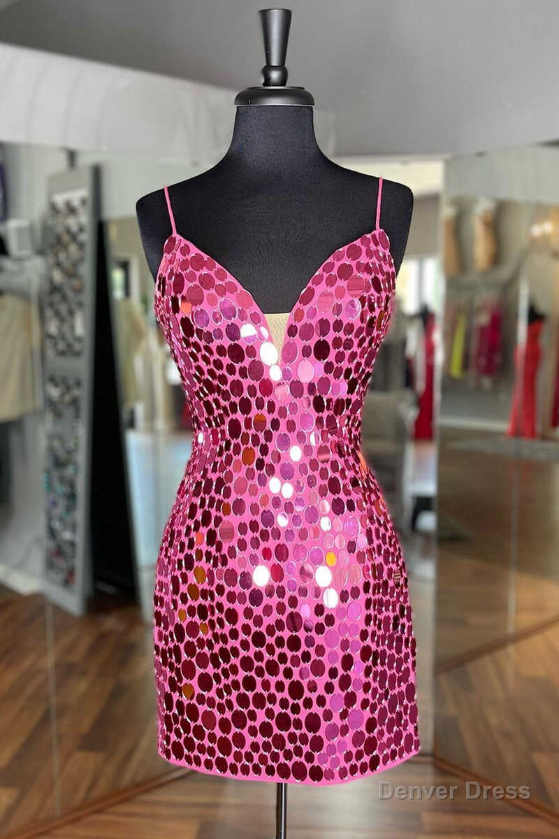 Stunning Oval Glass Mirror Backless Mini Homecoming Dresses Main image