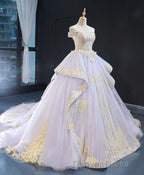 Purple Tulle Lace Long Prom Gowns Lace Tulle Long Prom Dresses