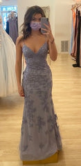 Gray Prom Dresses Formal Evening Gowns