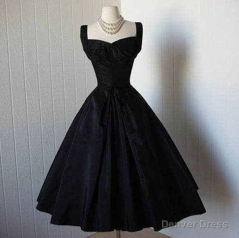 Black Elegant Cocktail Dress Short Prom Dresses Main image