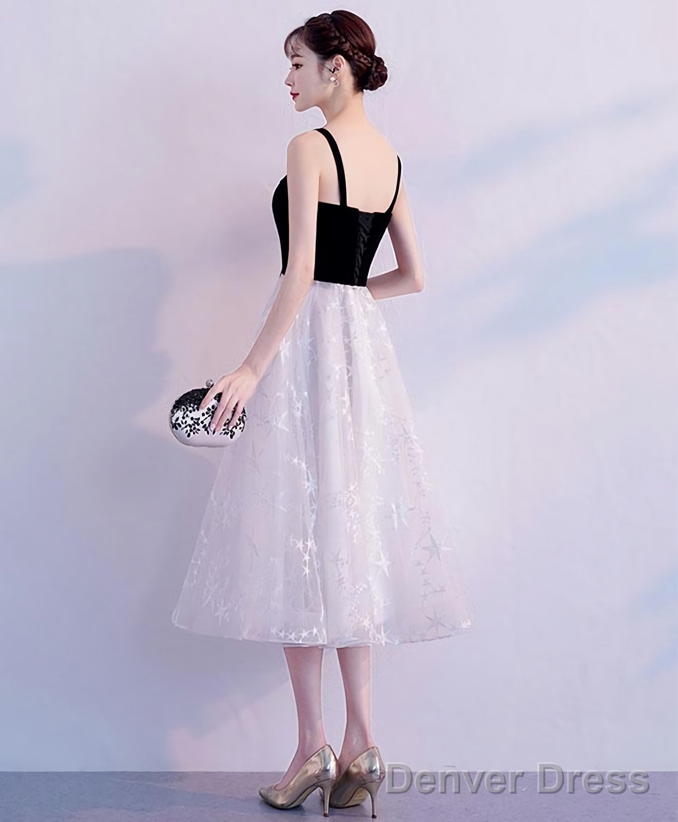Cute Tulle Lace Short Prom Dress Tulle Homecoming Dress