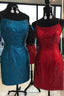 Straps Mermaid Sequin Homecoming Dresses with Lace Up Back
