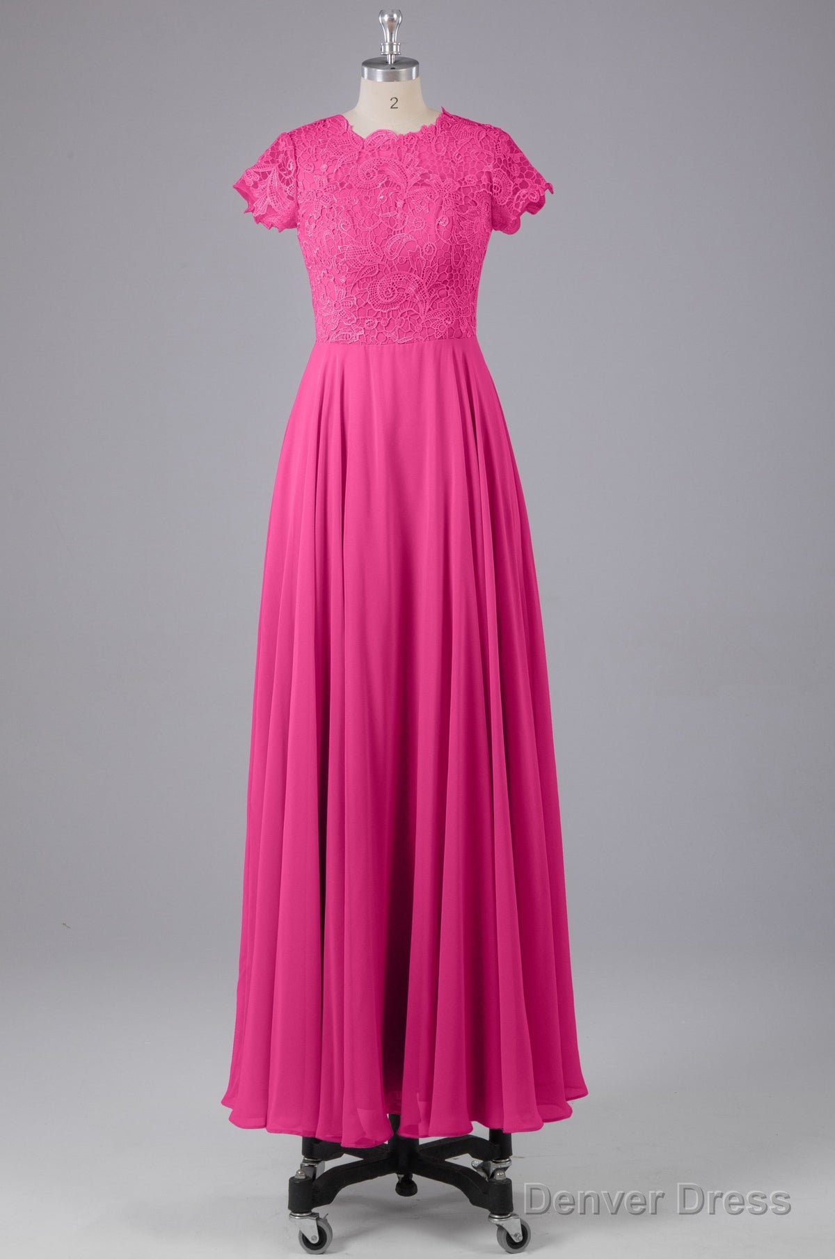 Beautiful A Line Cap Sleeves Long Bridesmaid Dresses With Pockets