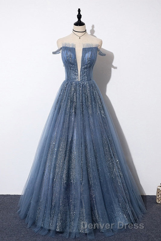 Lovely Tight A Line Lace Up Blue Prom Dress For Girls Prom Dresses Secondary image