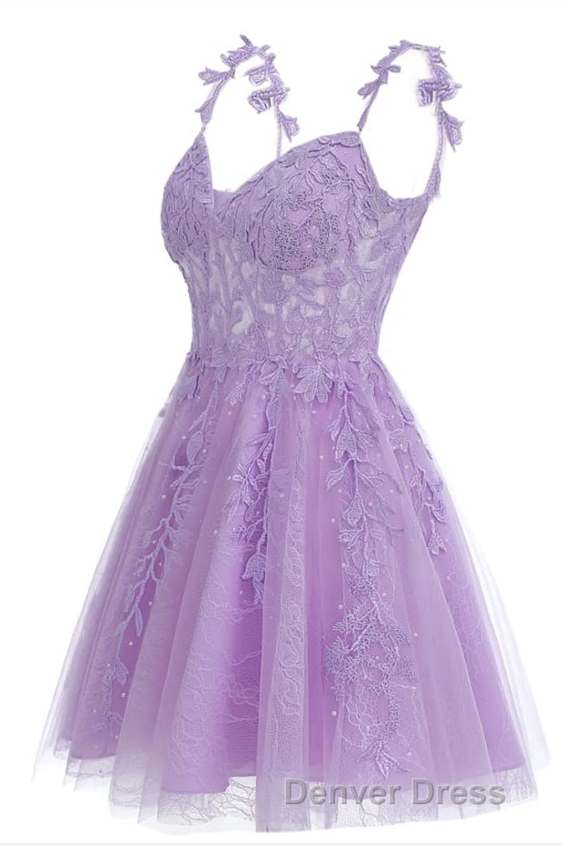 Mint Green Appliques Sweetheart A-Line Homecoming Dresses