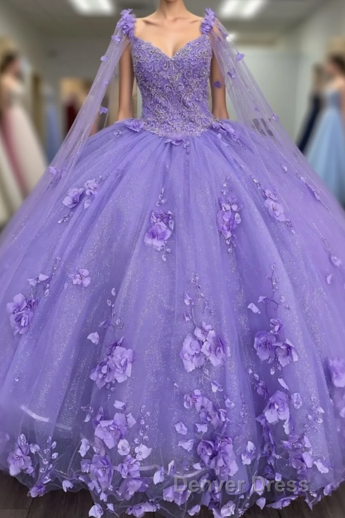 Princess Lilac Quinceanera Dresses Main image