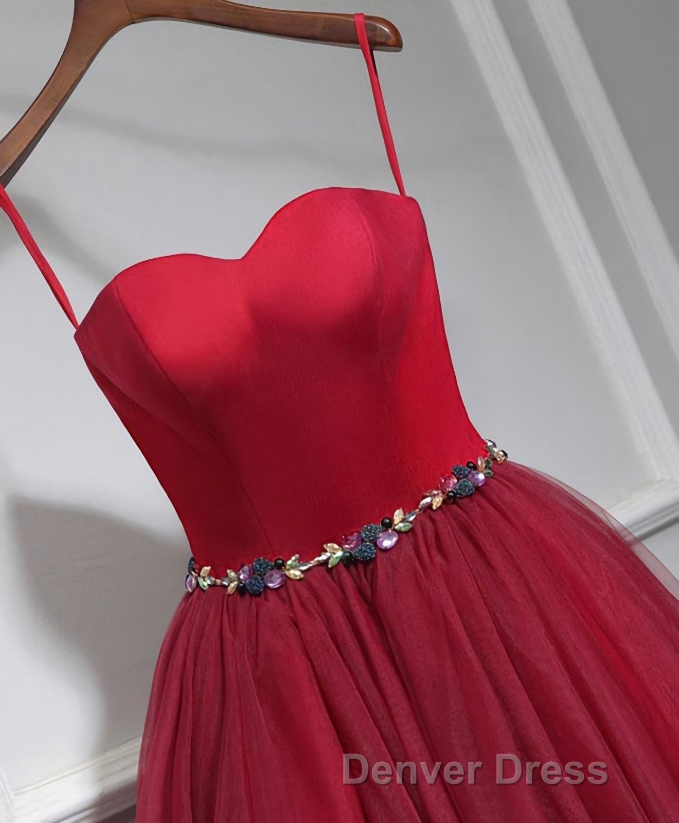 Cute Sweet Neck Short Prom Dresses, Mini Dresses Secondary image