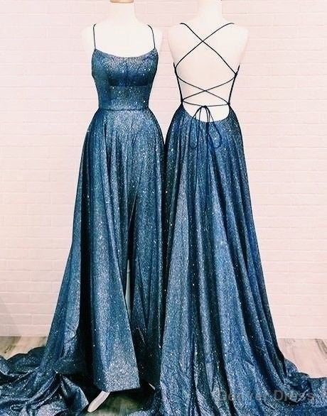 Sequins long Prom Dress Main image