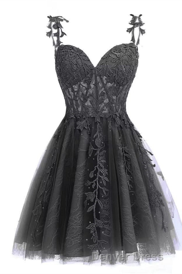 Mint Green Appliques Sweetheart A-Line Homecoming Dresses