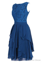Short Royal Blue Bridesmaid Dress Prom Dresses