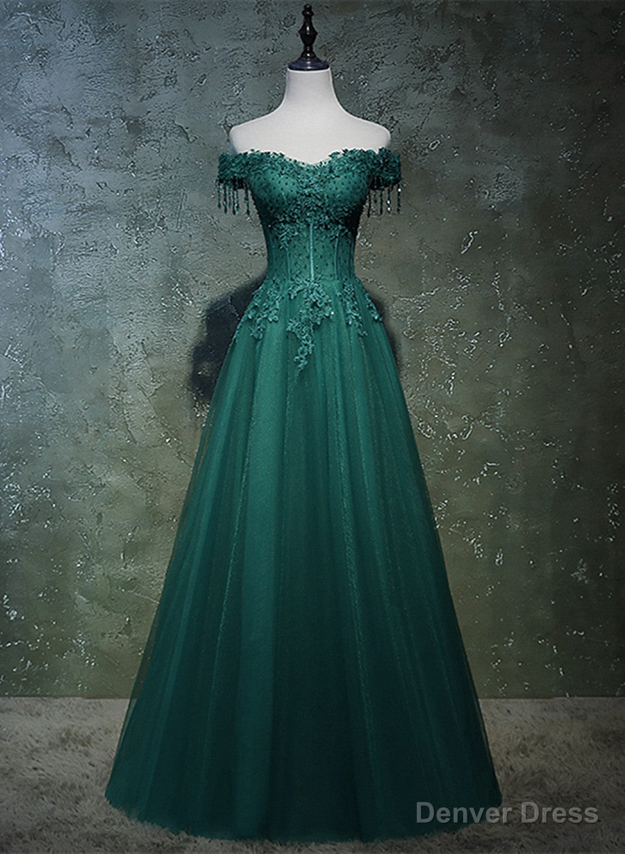 Pretty Mermaid Spaghetti Straps Olive Green Long Prom Dresses Evening Gowns Main image