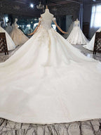 New Arrival Long Off The Shoulder Ball Gowns Lace Wedding Dresses