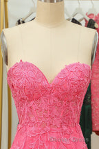 Purple Lace Tight Short Hoco Dresses